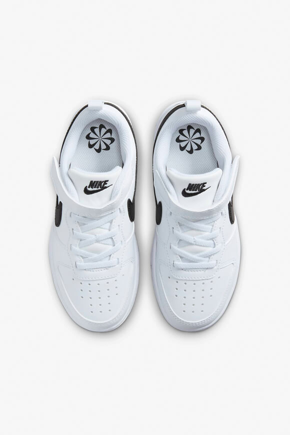 Court Borough Recraft Kids Sneaker - White + Black