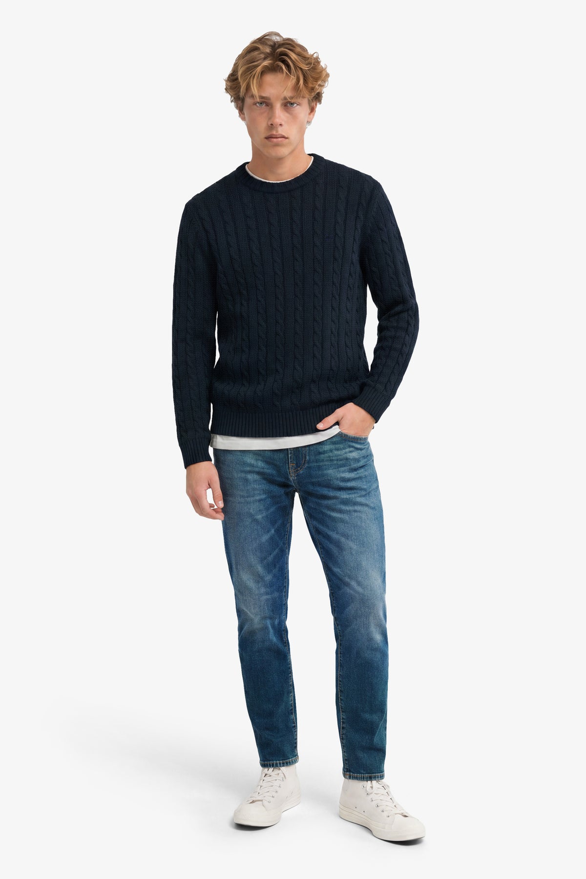 Maglione in maglia - Eclipse Navy