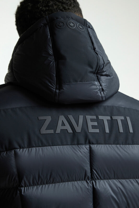 Anvox Puffer Bomberjacke - Jet Black