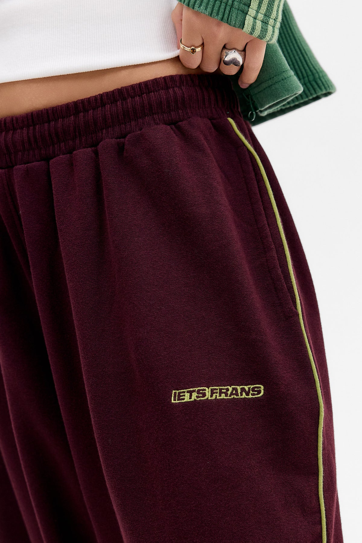 Pantaloni in felpa - Wine