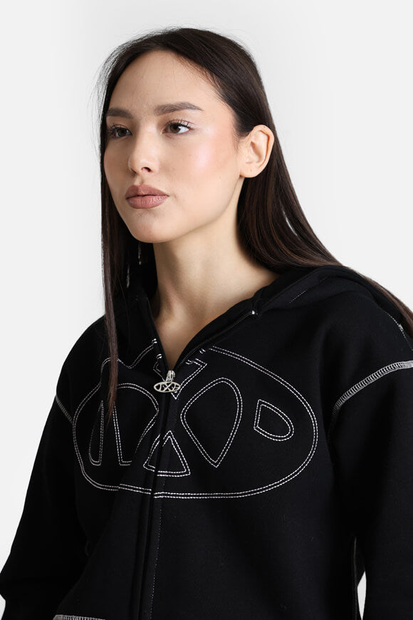 Giacca con cappuccio - Nero