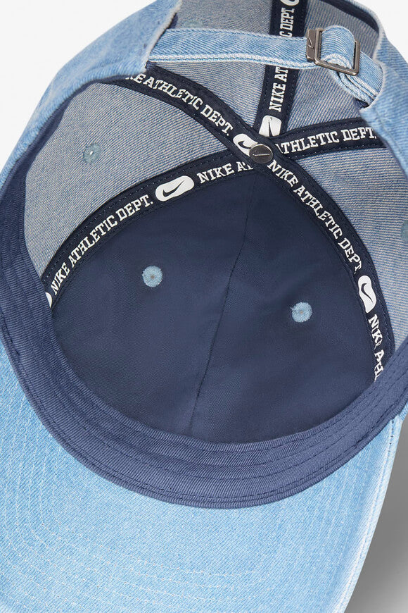 Cappellino strapback in denim - Aegean Storm