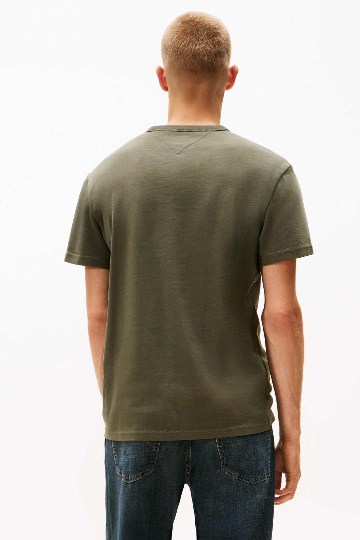 Badge T-Shirt - Pewter Green Tonal