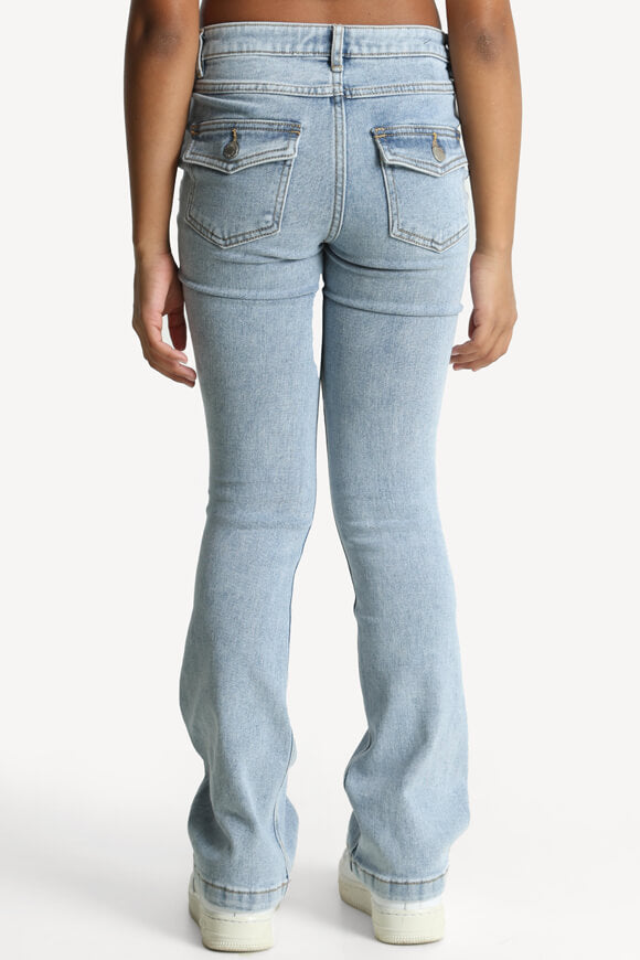 Flare Jeans - Hellblau