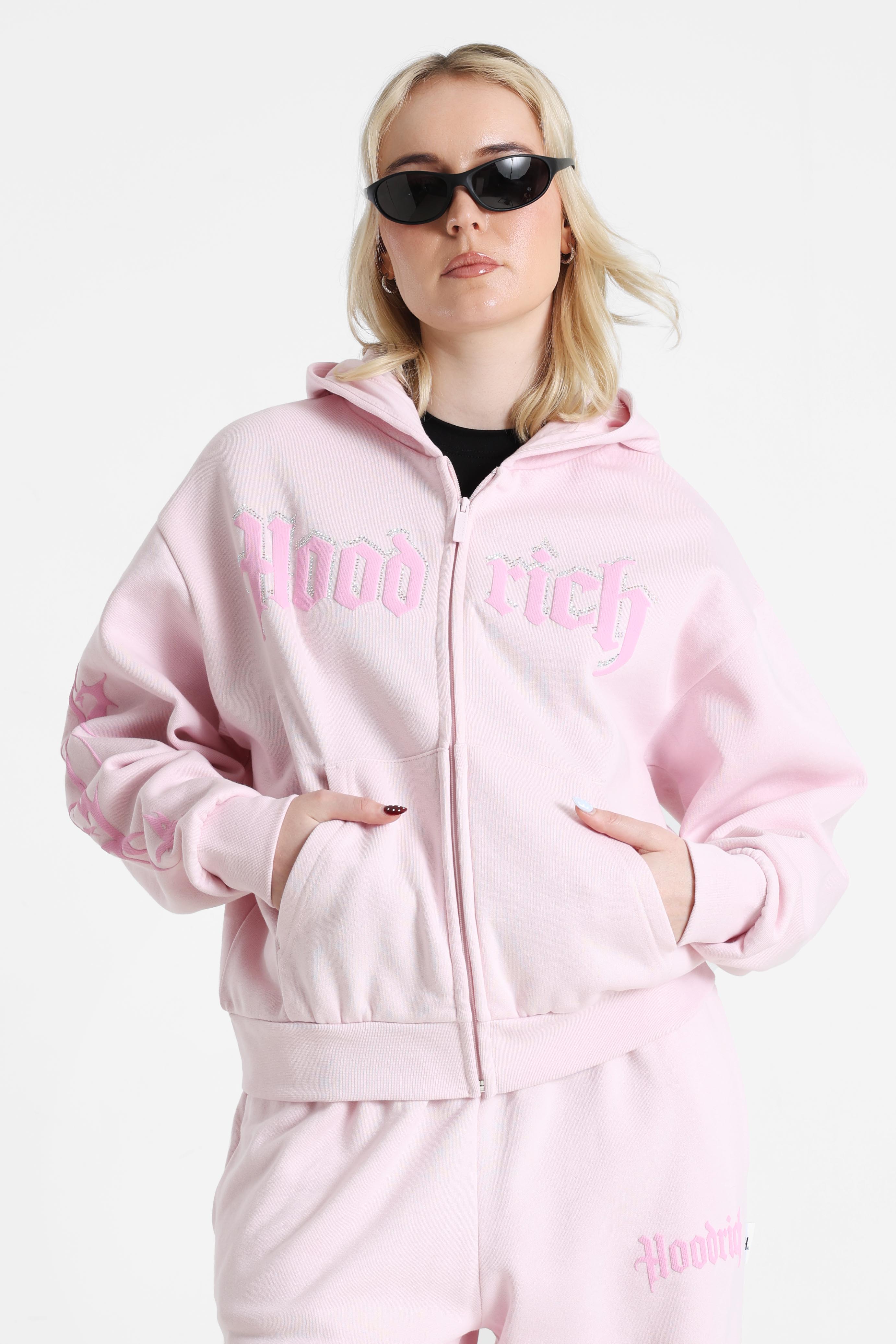 Totem Kapuzensweatjacke - Festival Bloom