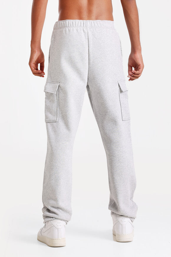 Pantalon cargo en sweat - Silver Chine