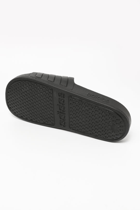 Adilette Aqua Pantoletten - Core Schwarz