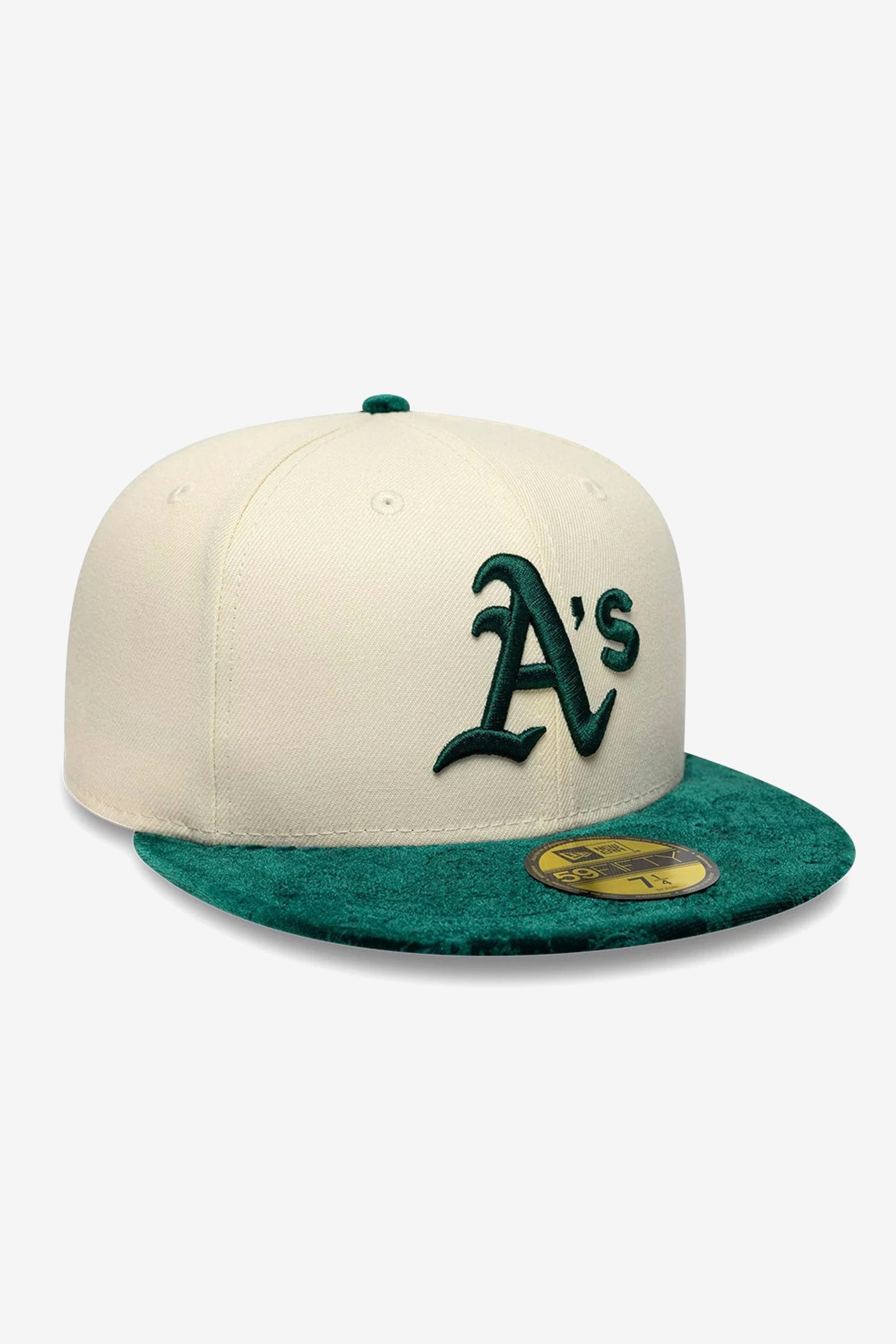 Casquette 59fifty - Light Beige + Dark Green