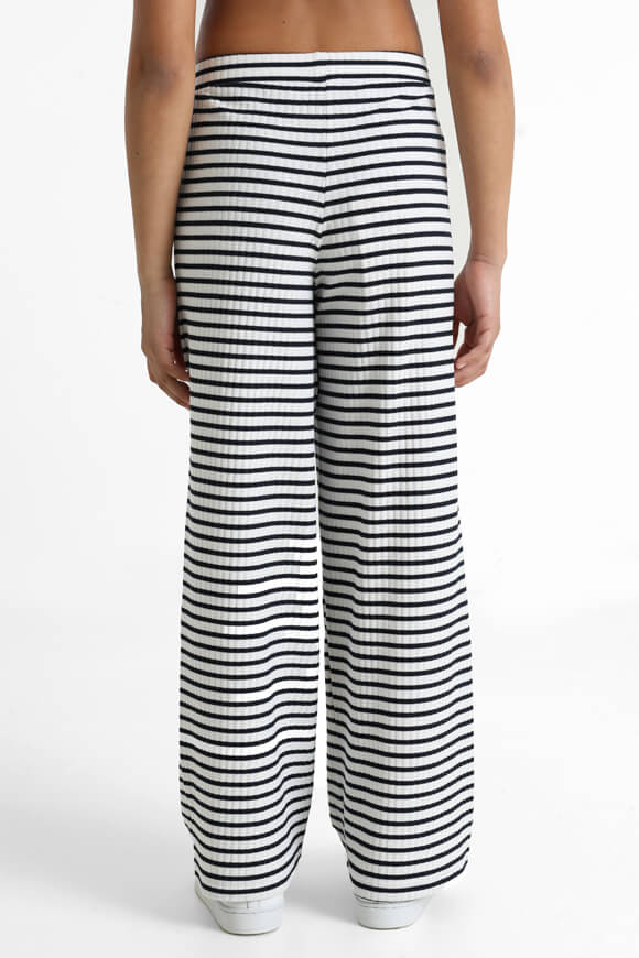 Kognella Pantalon en tissu structuré - Cloud Dancer