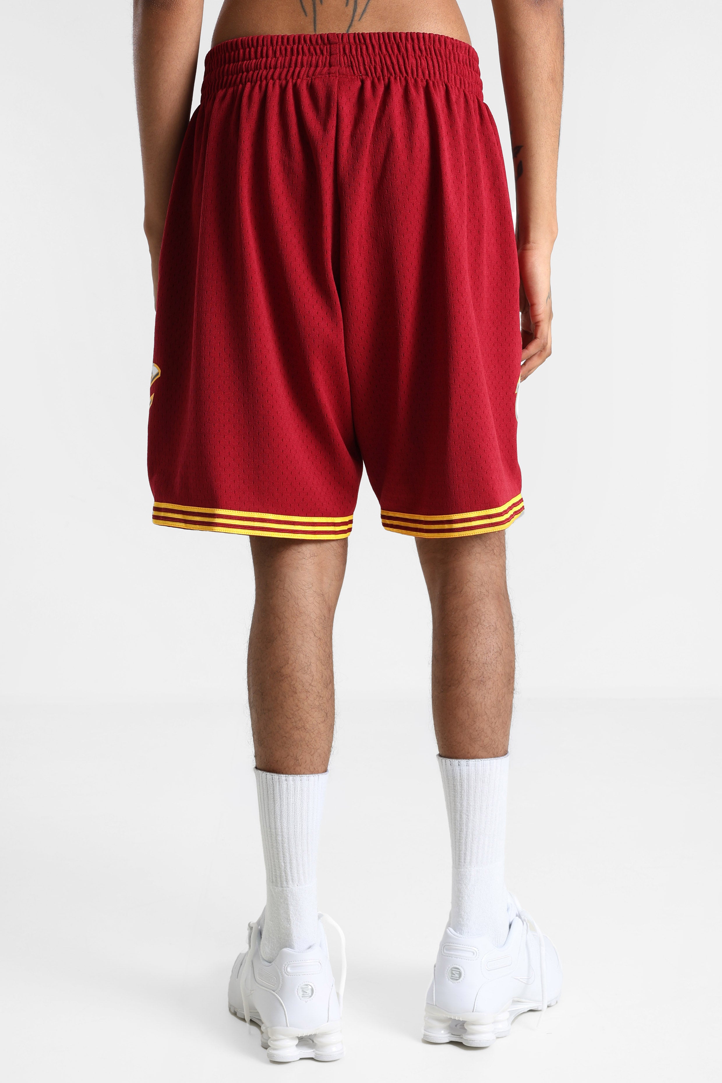 Short en mesh - Red + Yellow