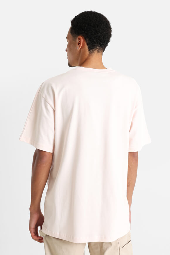 Maglietta Heart - Rosa chiaro + bianco