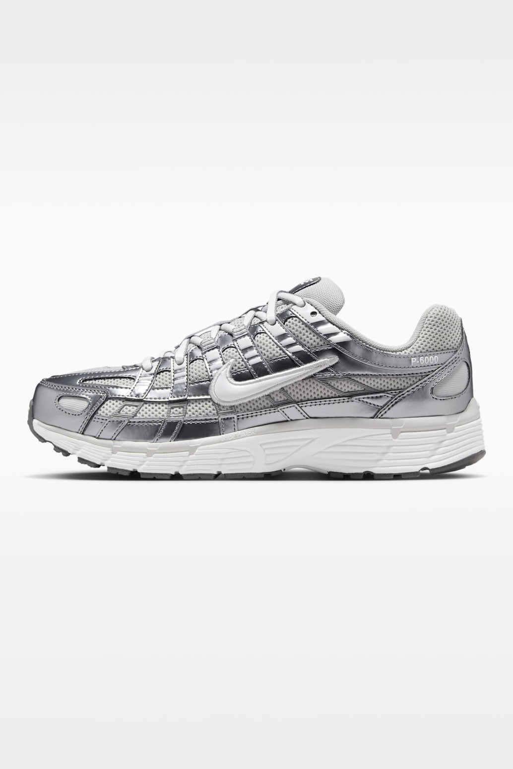 P-6000 Sneaker - Grey Fog + White + Metallic Cool Grey