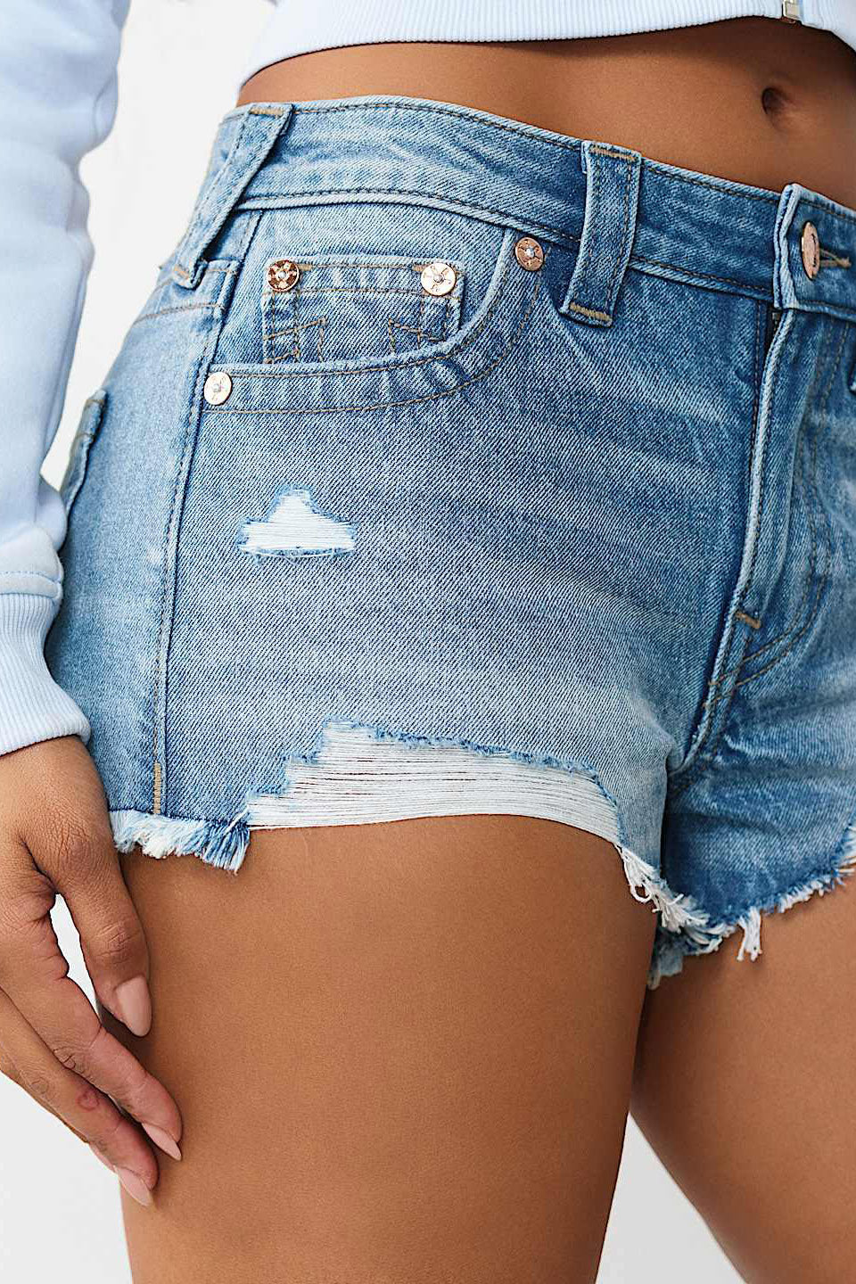 Denim shorts - Half Moon Road