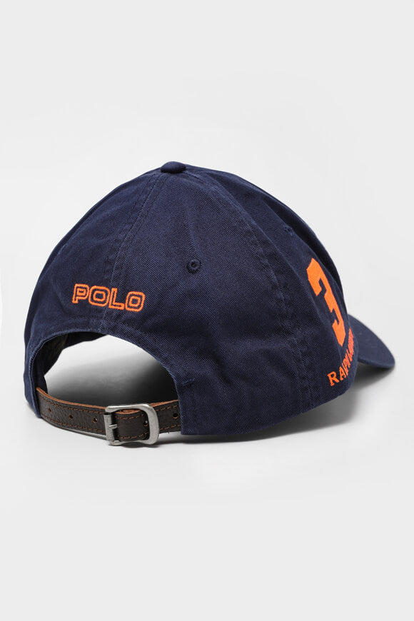 Casquette strapback - Navy + Orange