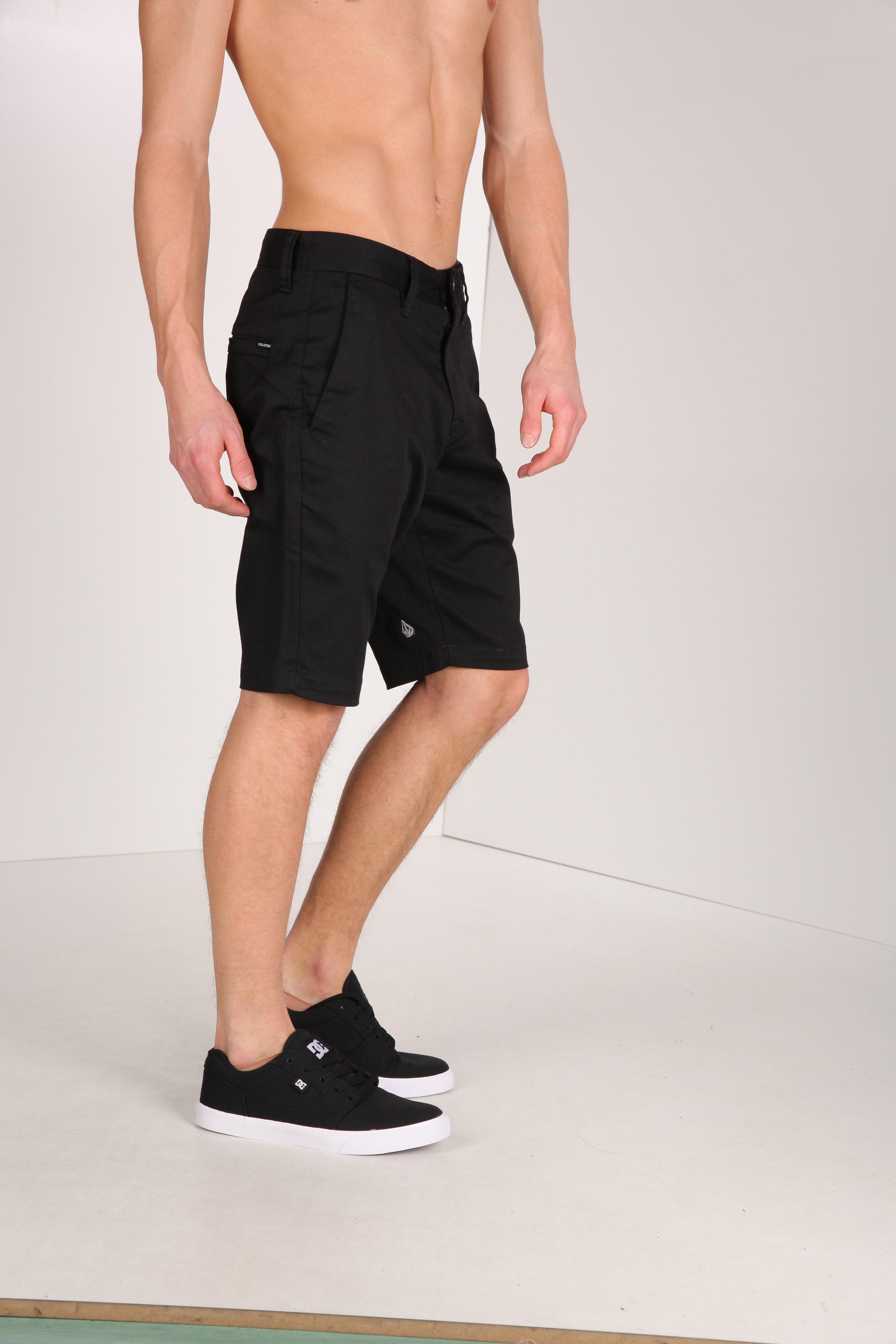 Chino shorts - Black