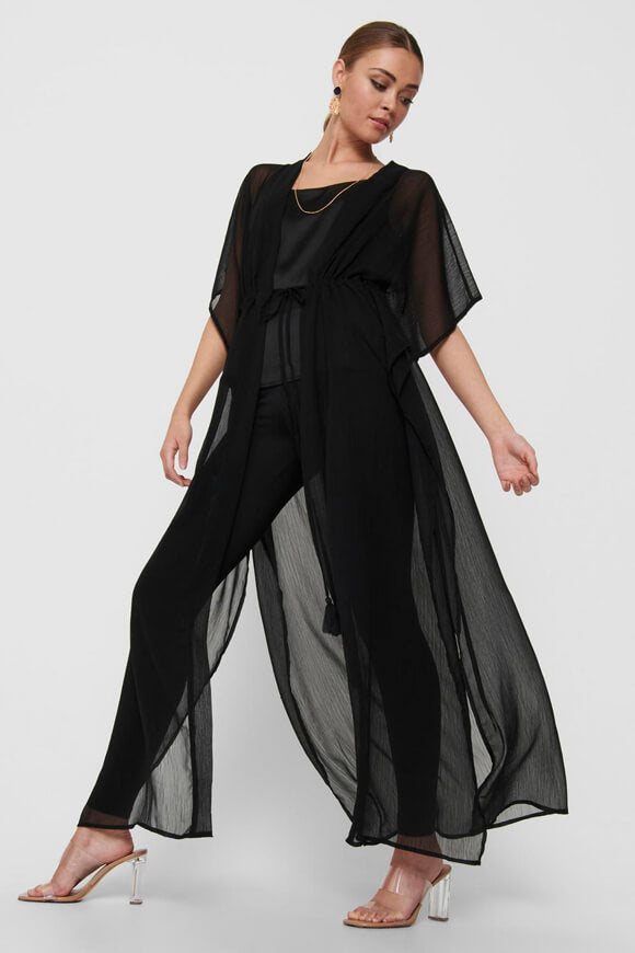 ONLMADAM Kimono in voile - Nero