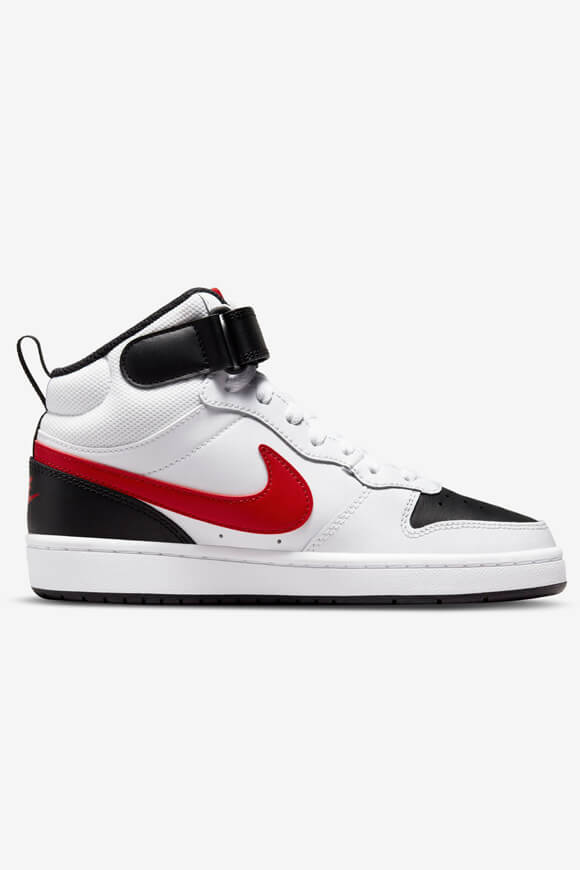 Sneaker Court Borough 2 - Bianco + University Red + Nero