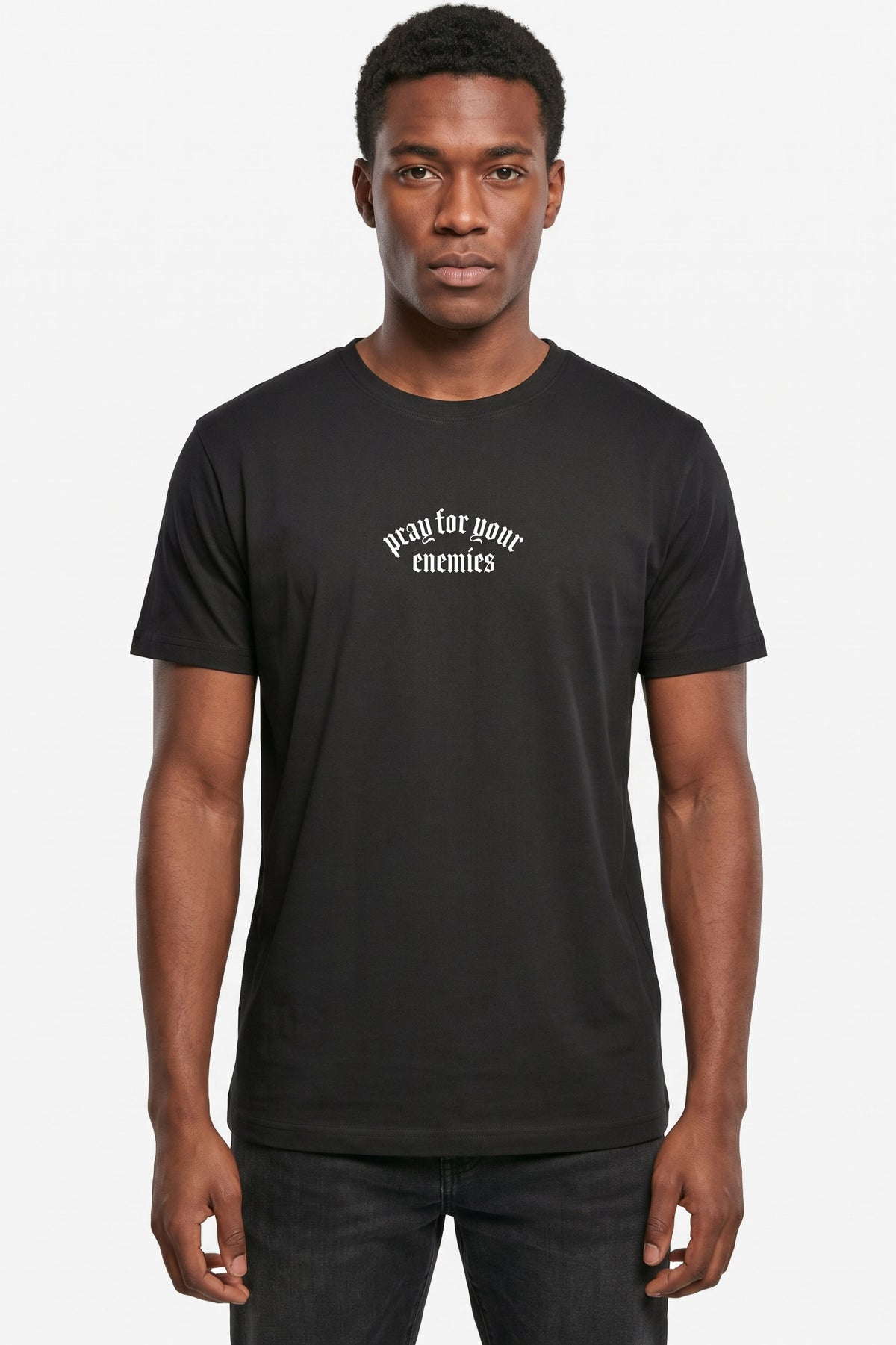 Pray For Your Enemies T-Shirt - Black