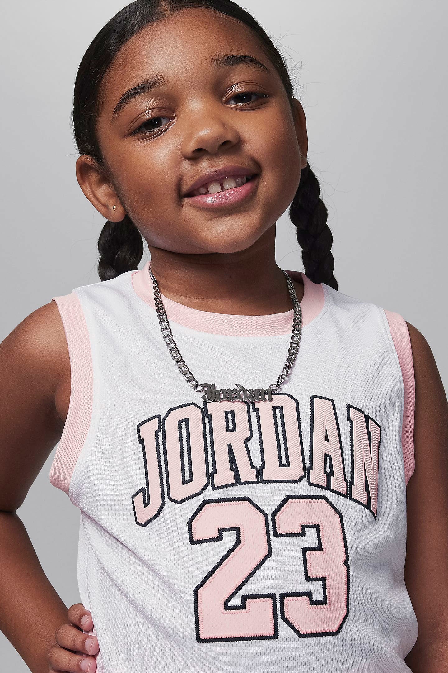 Junior mesh set - White + Pink Foam