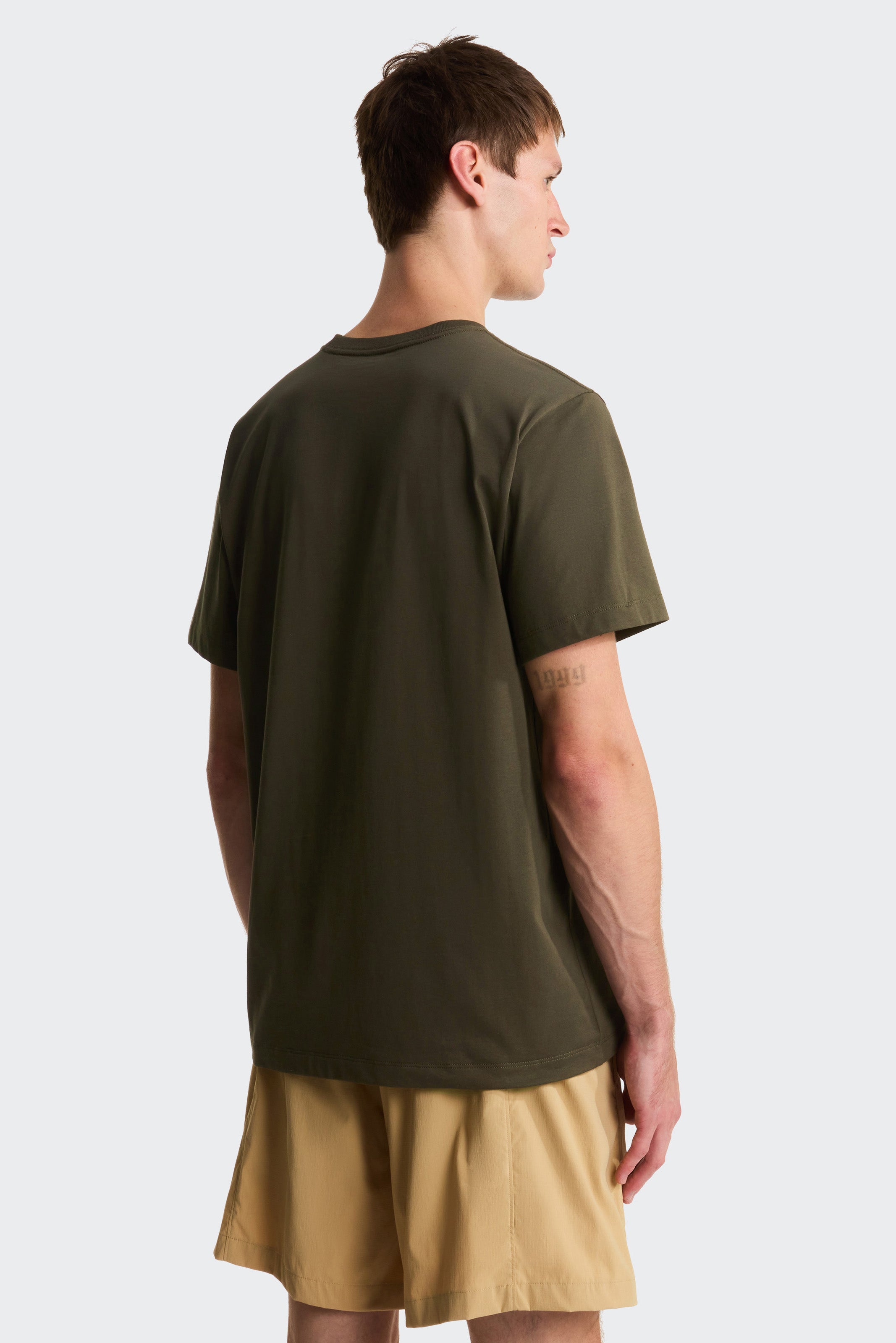 Evolution T-Shirt - Taupe Green