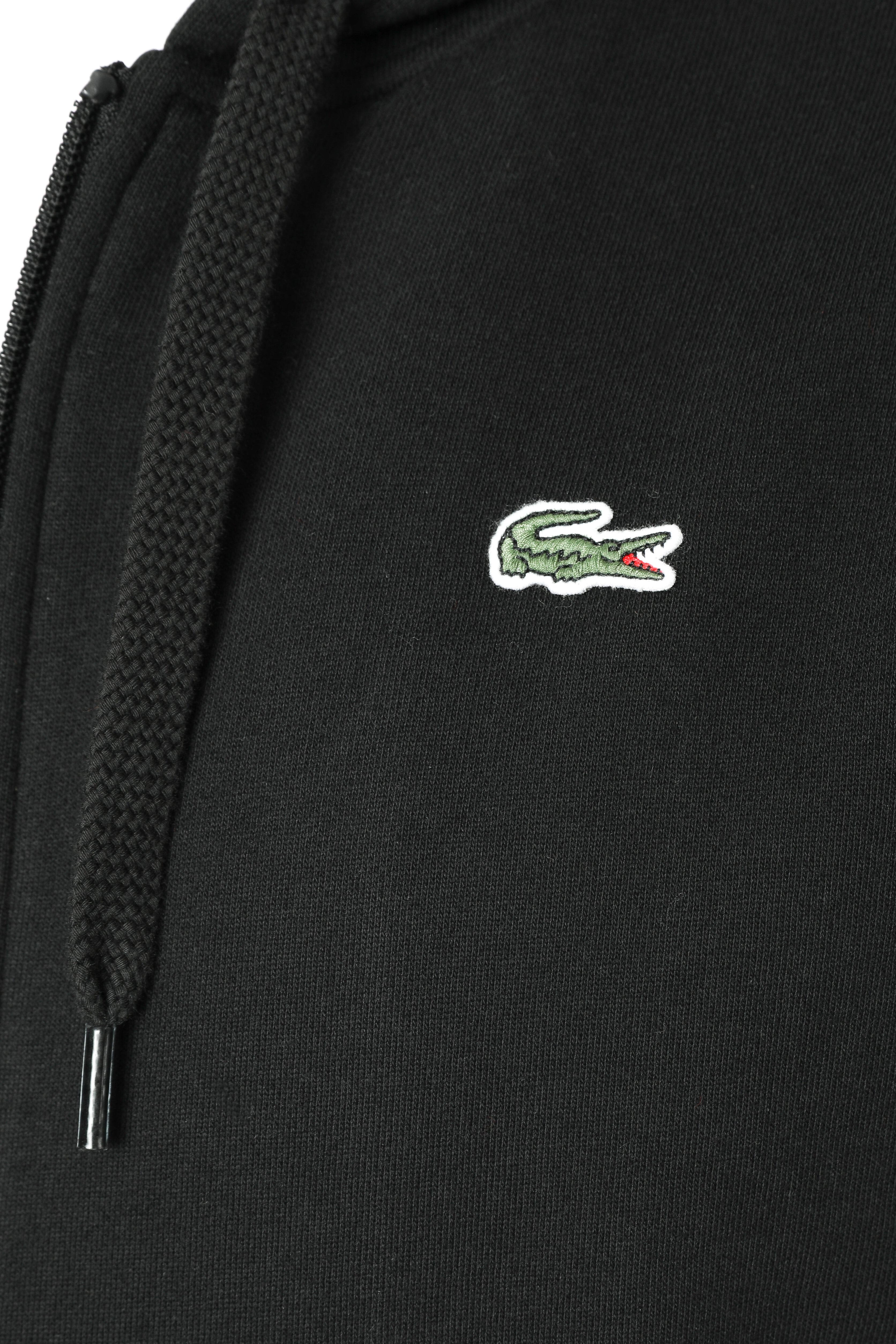 Kapuzensweatjacke - Schwarz