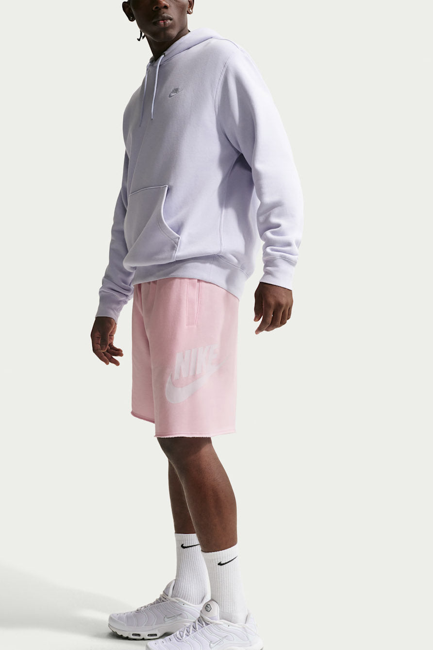 Short Club Alumni in felpa - Pink Foam + White