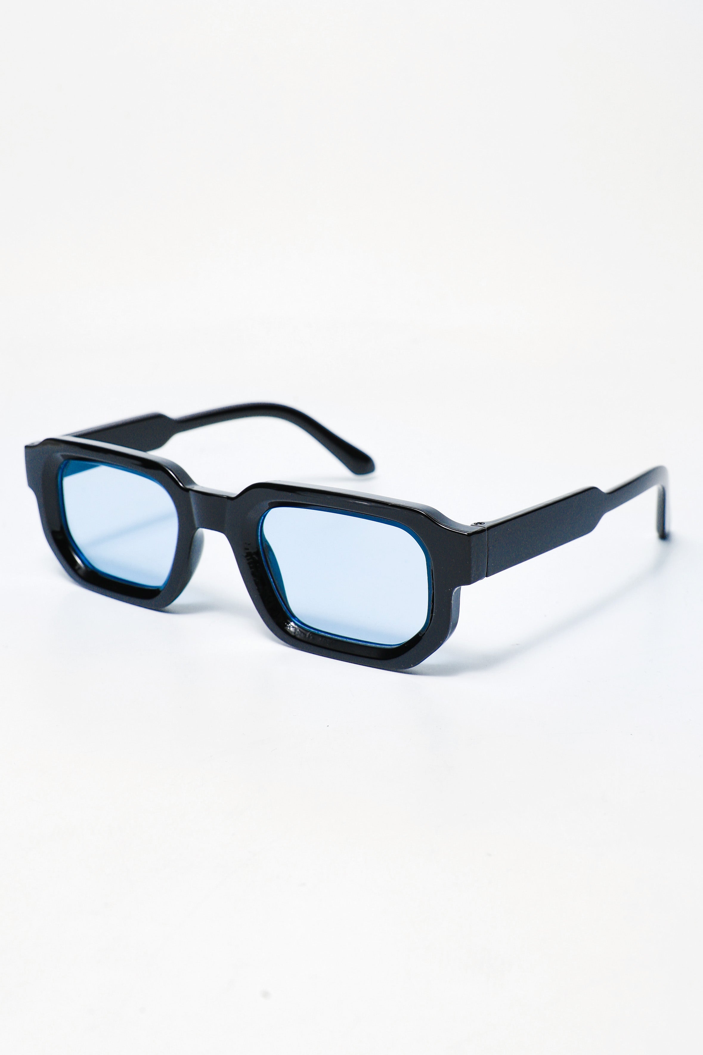 Brille - Black + Light Blue