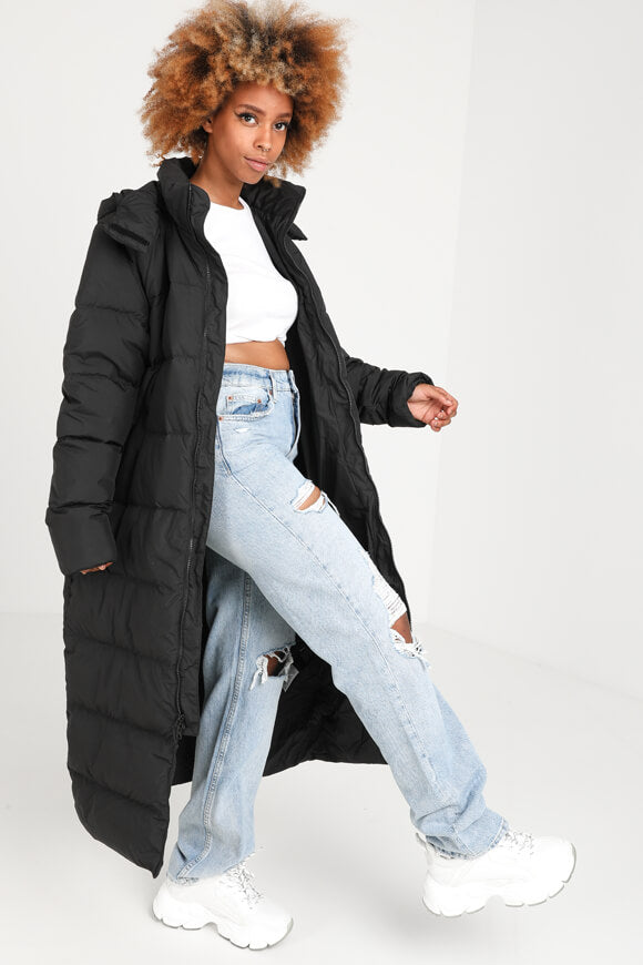 Puffer Daunenmantel - Black