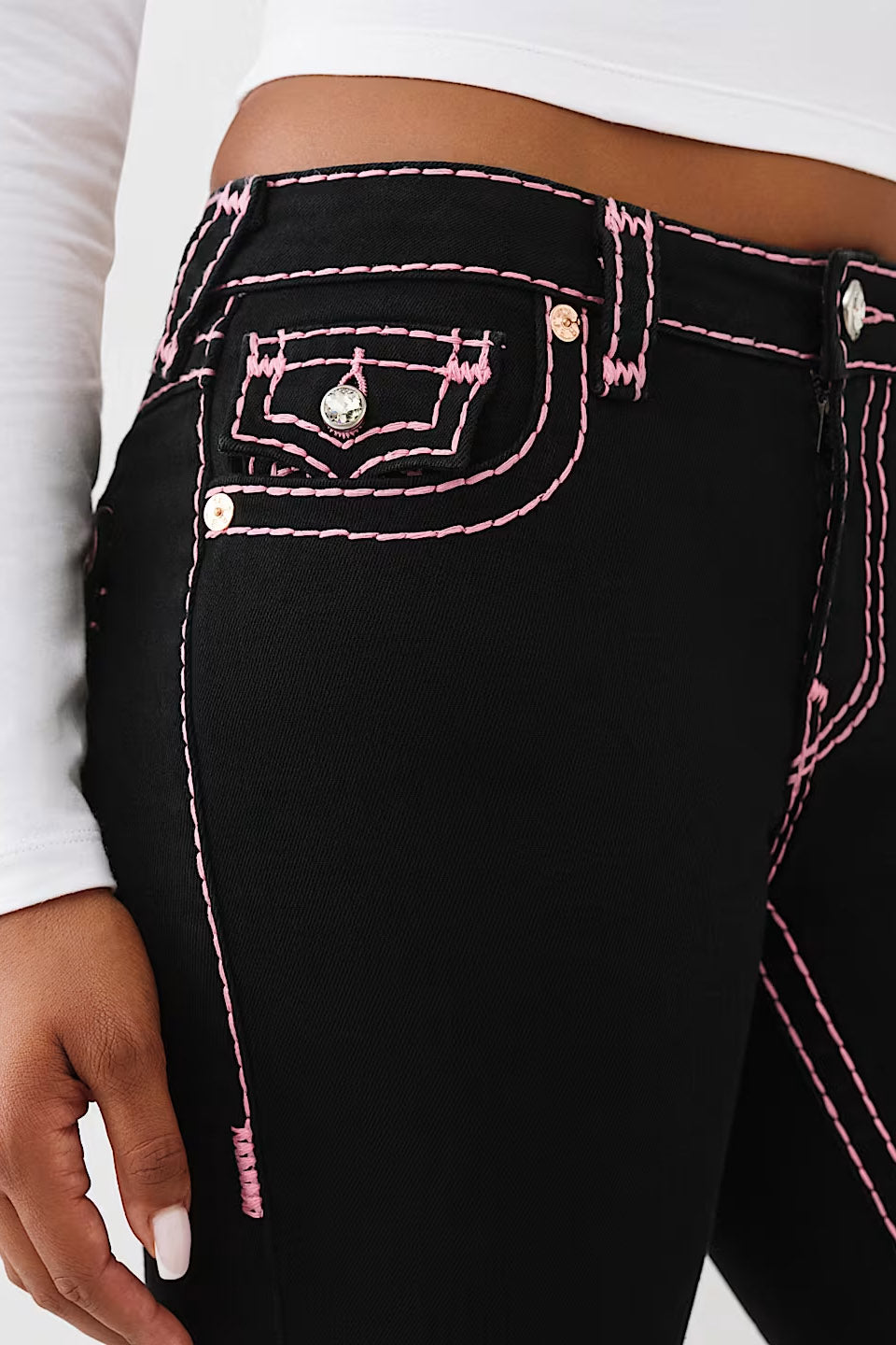 Jeans Becca Bootcut - Nero risciacquato