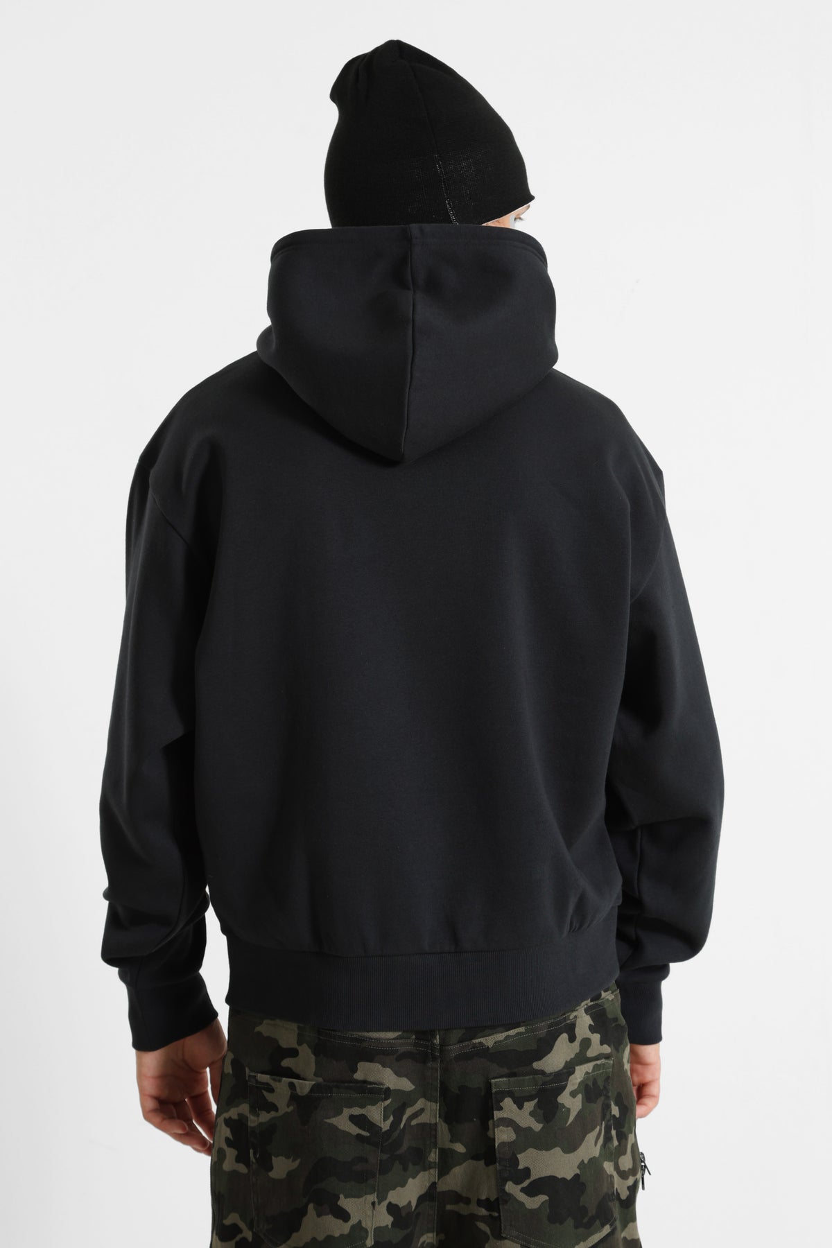 Kapuzensweatshirt - Black