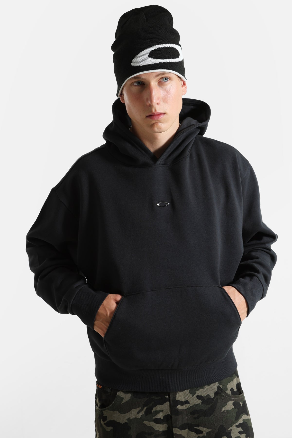 Kapuzensweatshirt - Black