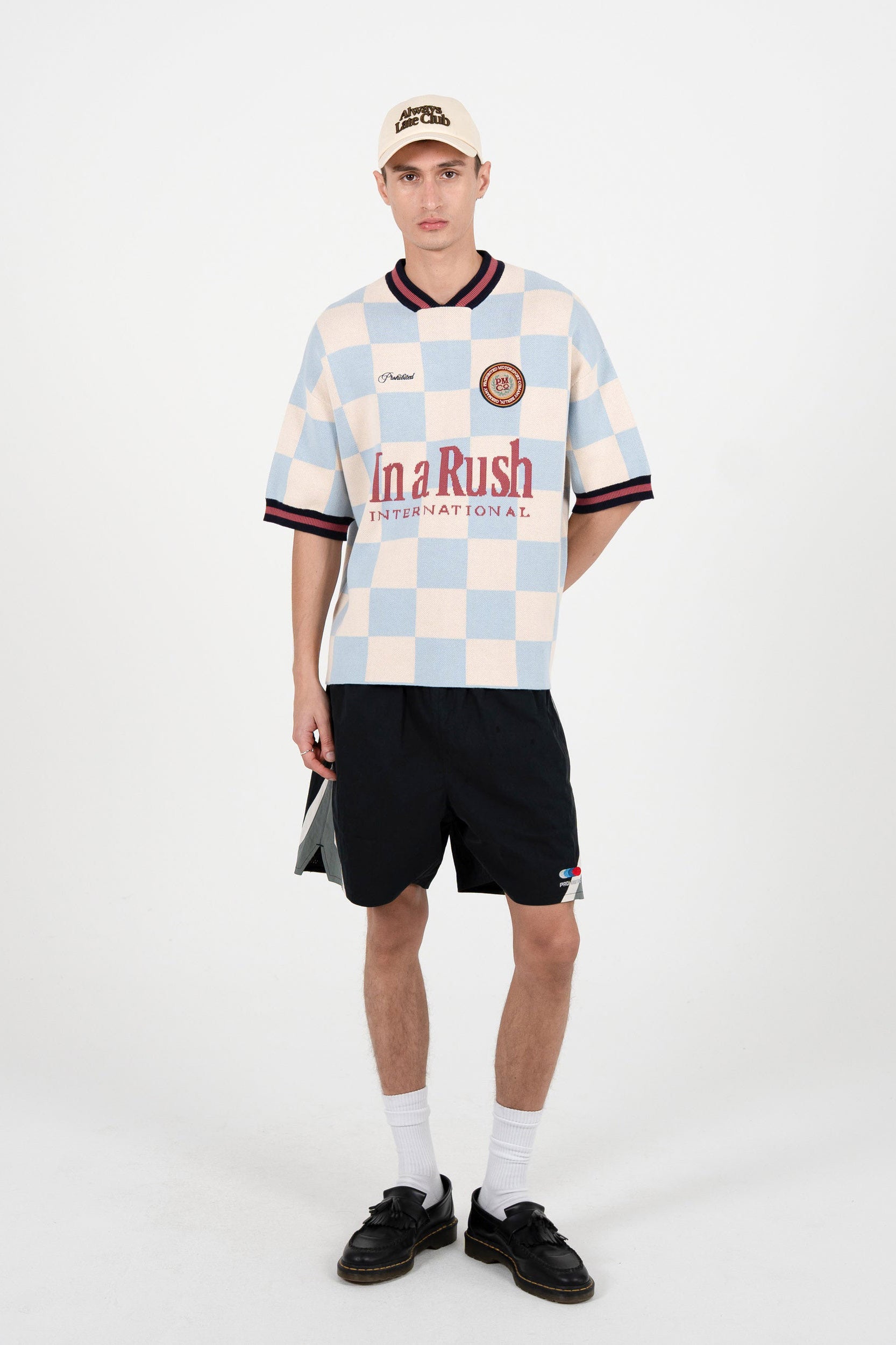 Victory Strick T-Shirt - Blue