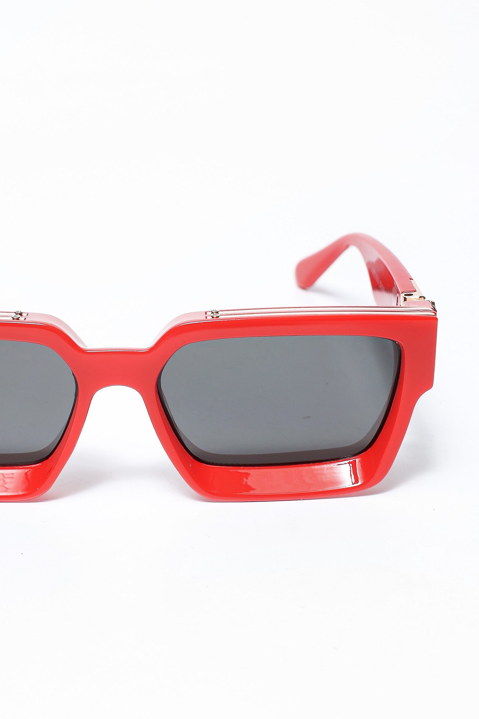 Sonnenbrille - Red + Gold + Black