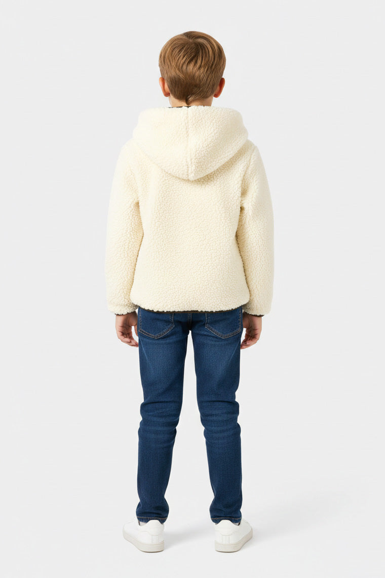 Sherpa Jacke - Cream