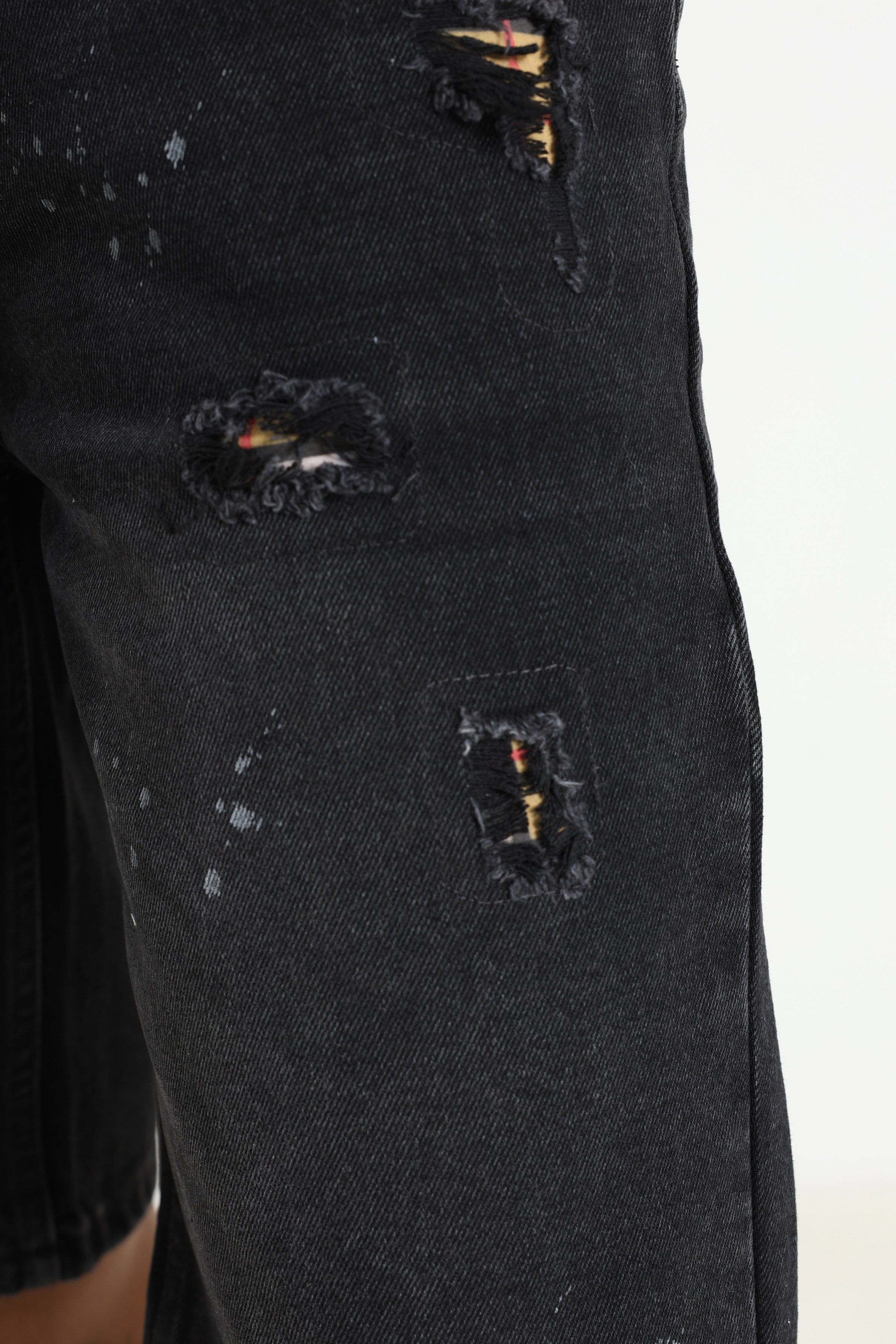 Denim shorts - Noir Denim