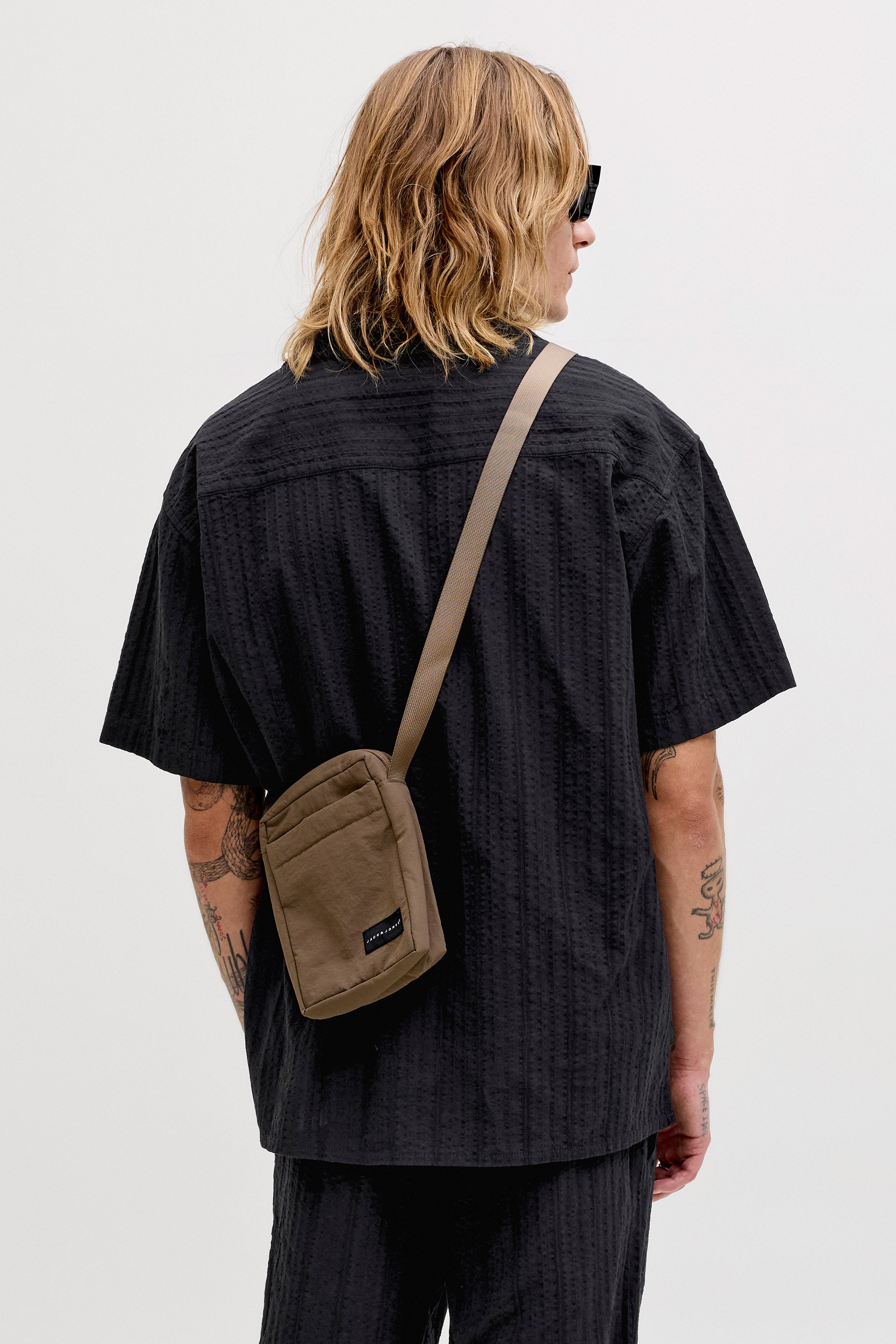 JJETYSON Strukturiertes Hemd - Black