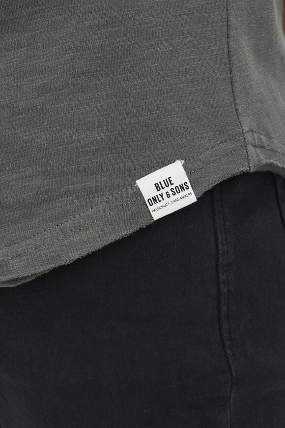 ONSBENNE LONGY T-Shirt - Castor Grey