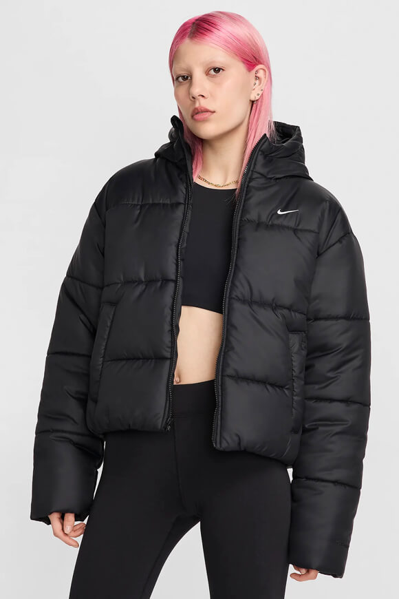 Oversized Pufferjacke - Black