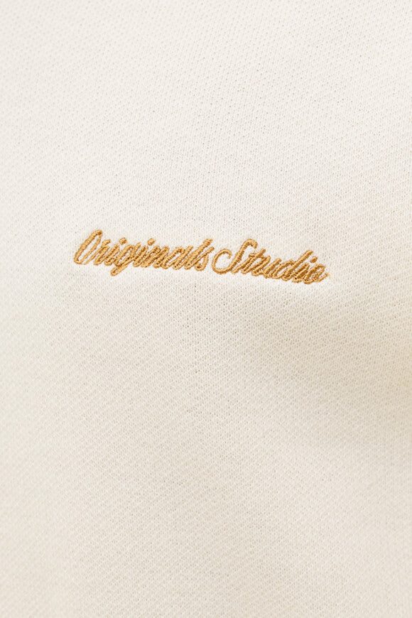 JORNORREBRO knitted polo shirt - Sea Salt
