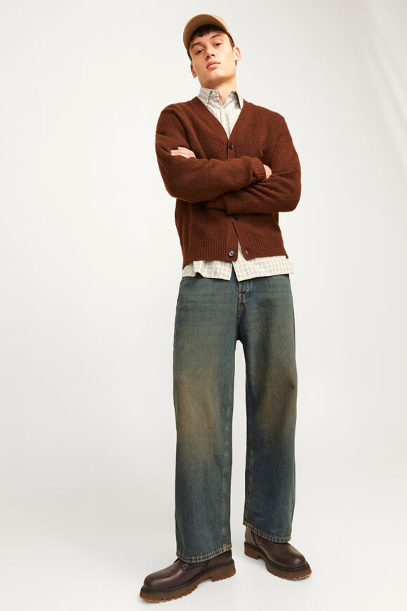 Ron Extra Baggy Fit Jeans L32 - Blue Denim