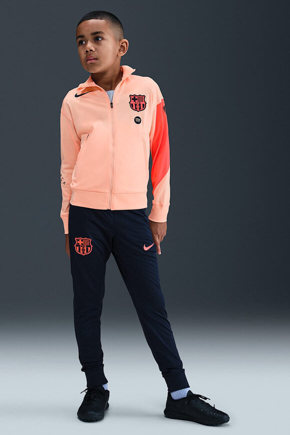 Pantalon d'entraînement du FC Barcelone - Midnight Navy + Crimson Tint