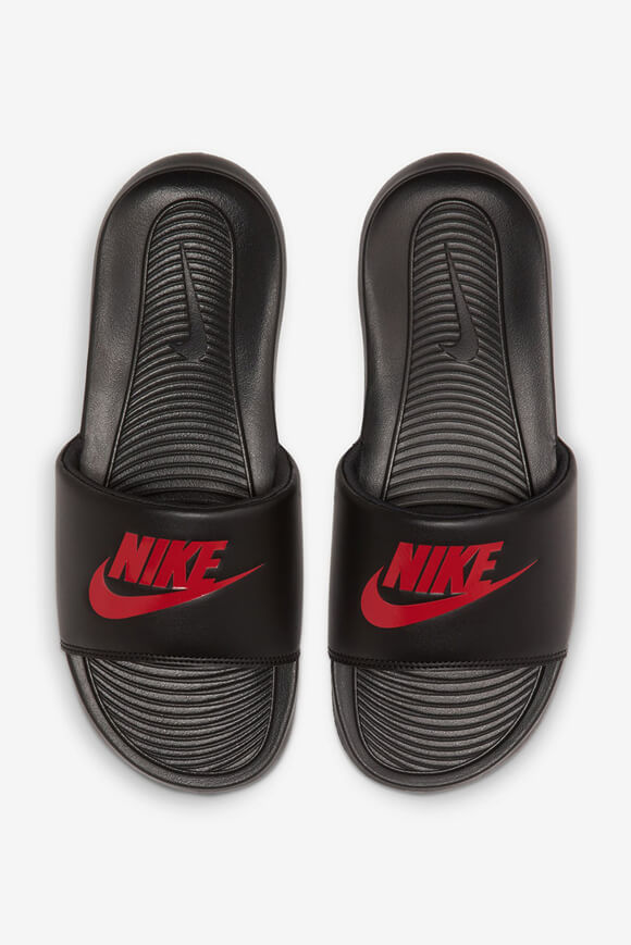 Victori One Mules - Black + University Red