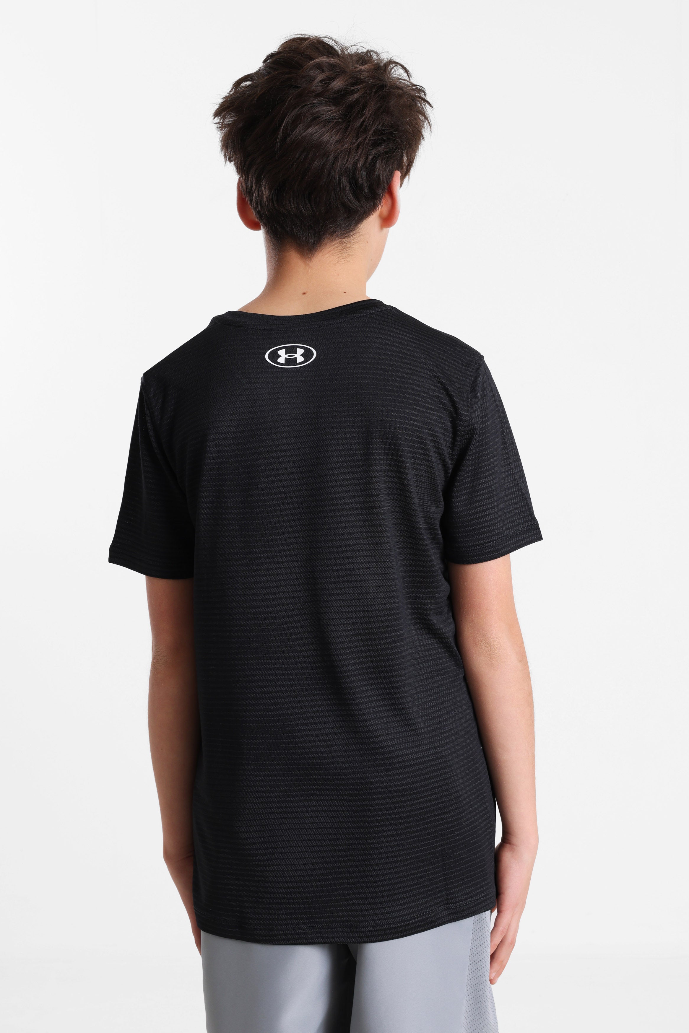 Strukturiertes T-Shirt - Black