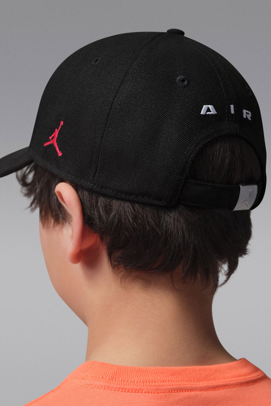 Strapback Cap - Black + White