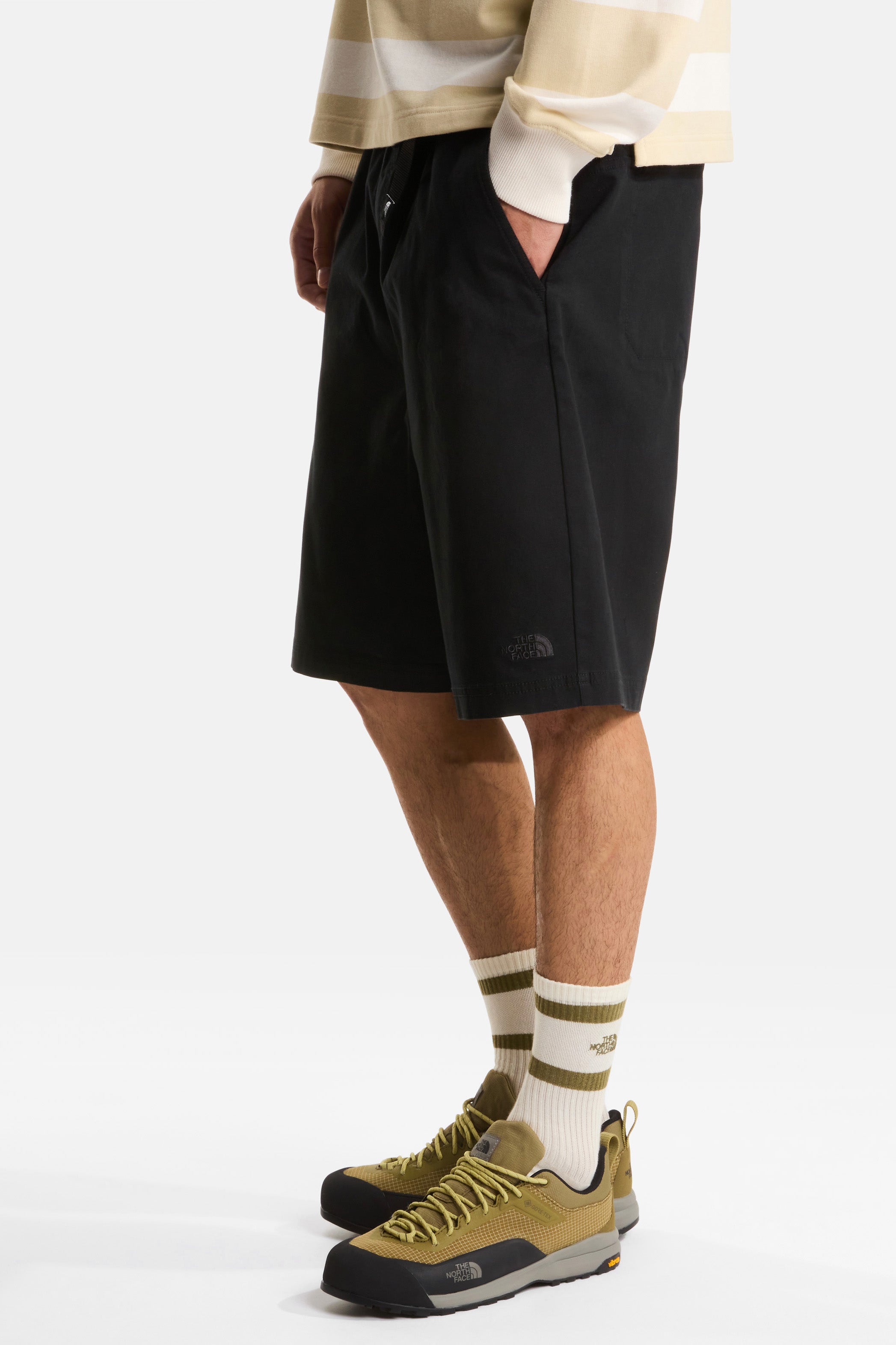 Stoffshorts - Black