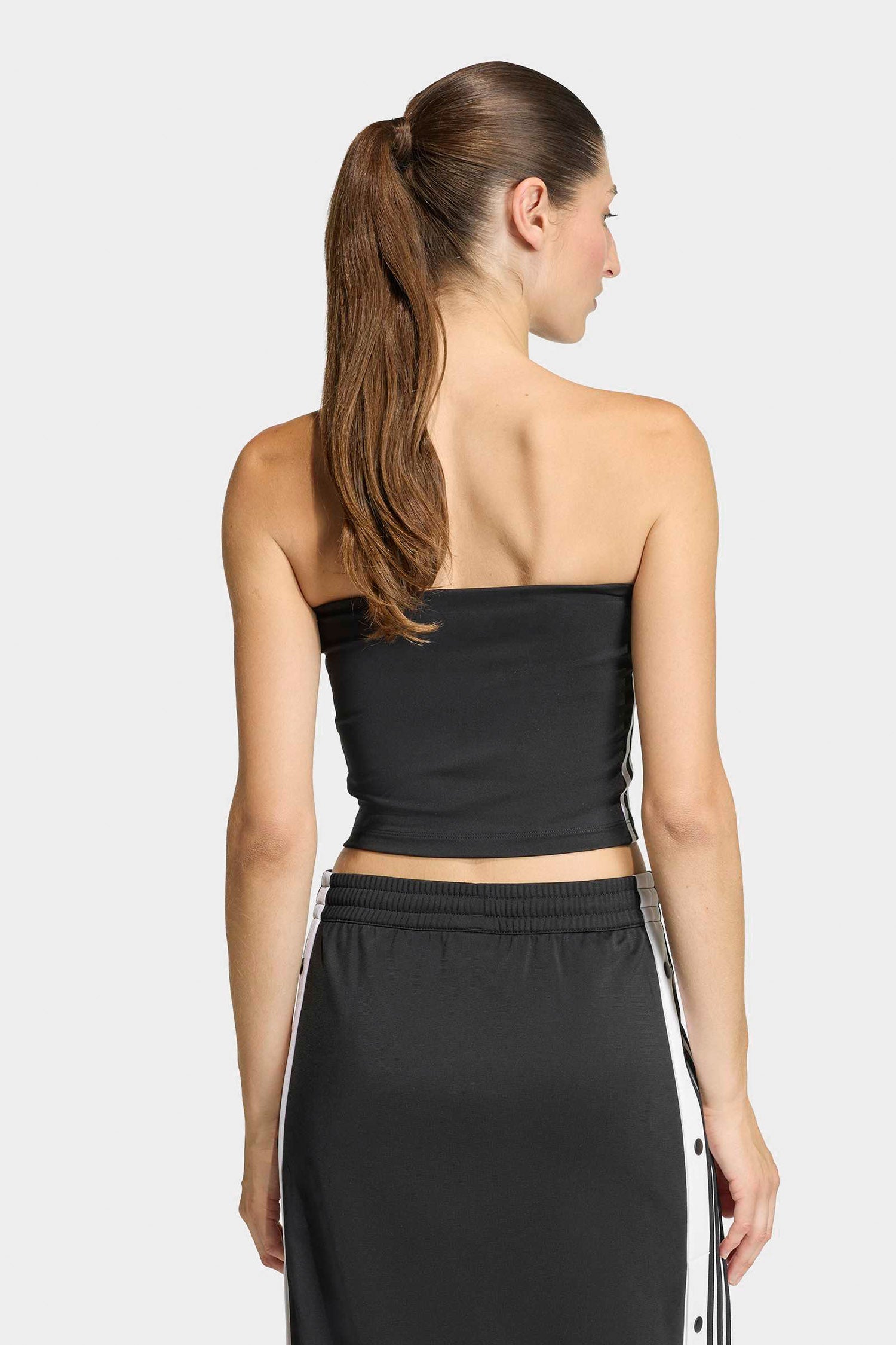 Bandeau Top - Black + White