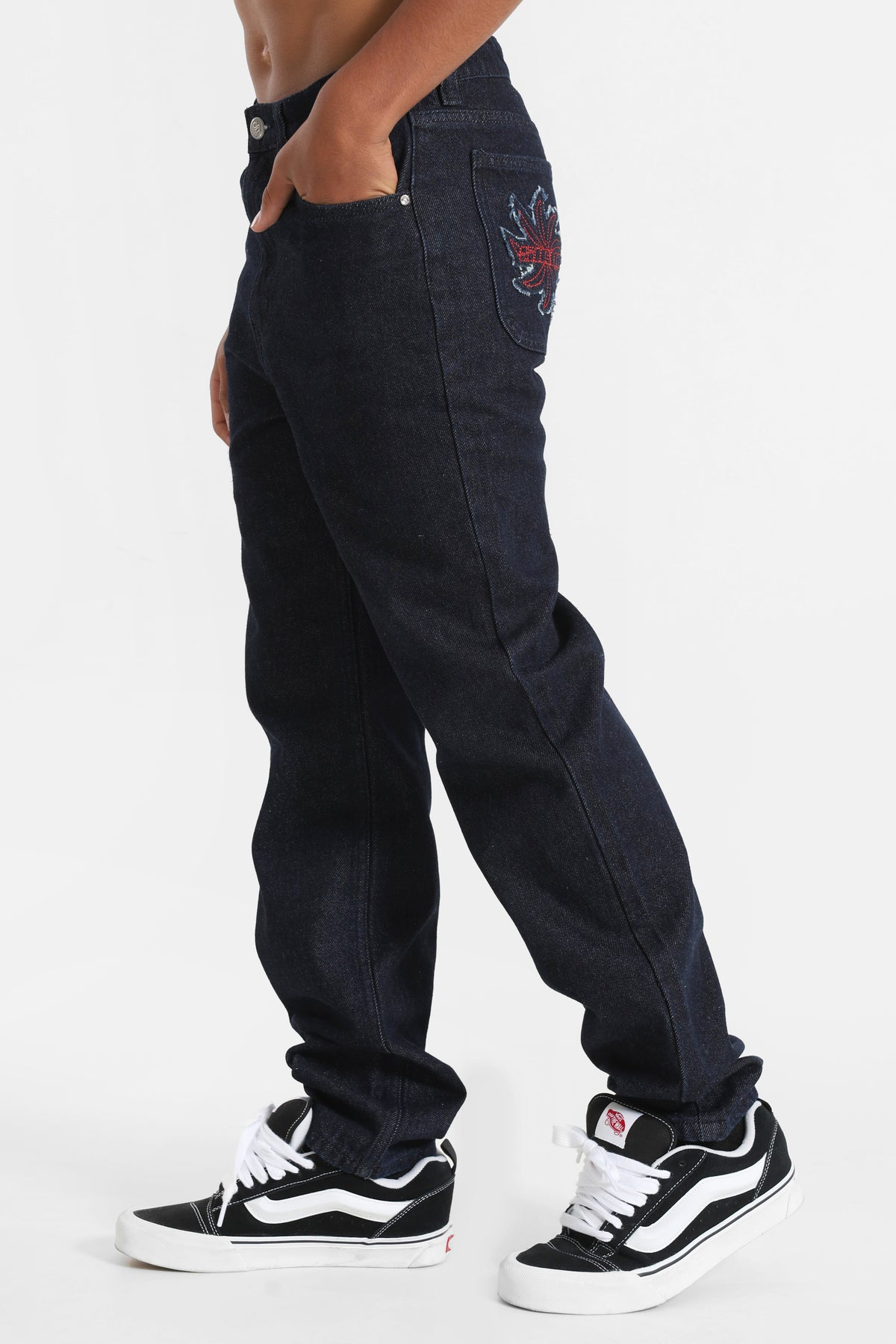 Baggy Fit Jeans - Dunkelblau