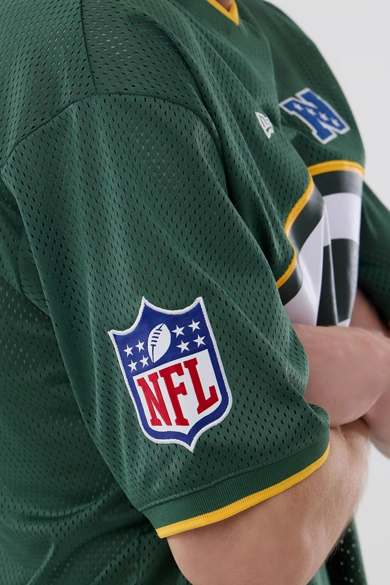 Mesh Oversize T-Shirt - Cilantro Green