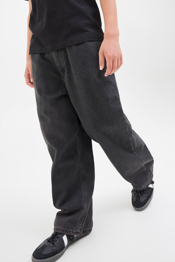 JJIRON jean extra baggy fit - Black Denim