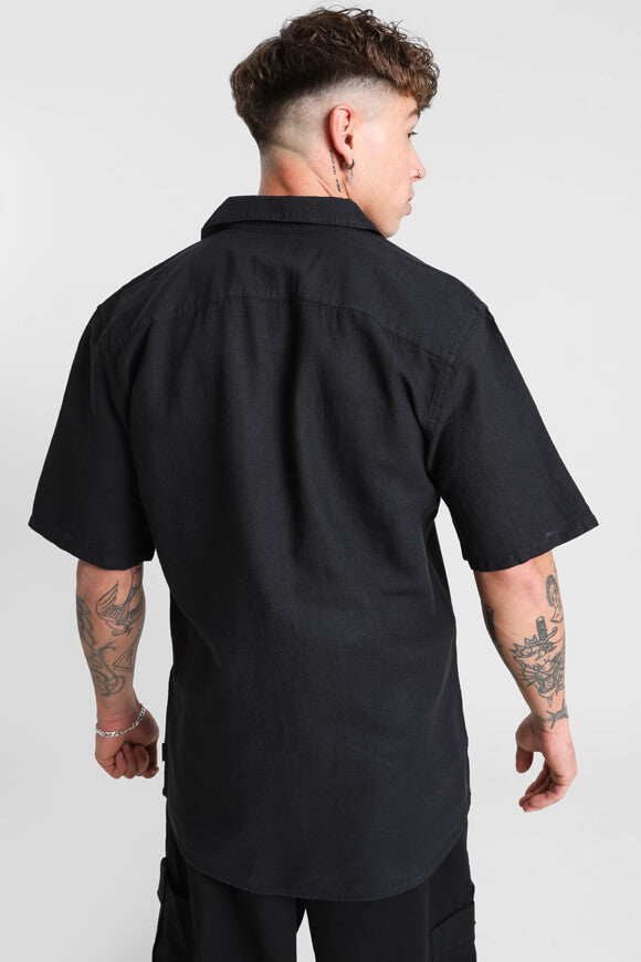 Chemise en lin - Noir